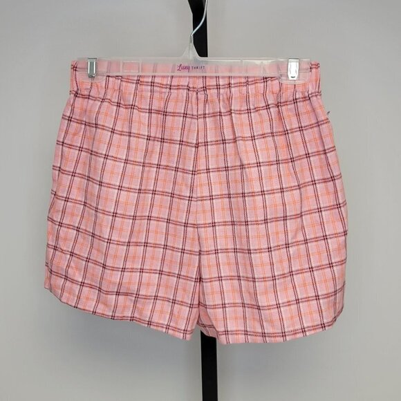 ROMWE Check High Waist Shorts - Picture 3 of 4